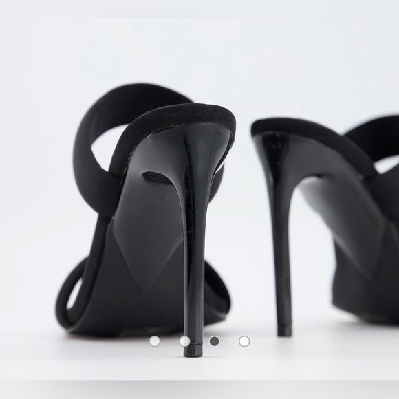 Simmi London Wide Fit Skye Padded Mules Size 6 (Well Worn) - Picture 7 of 7